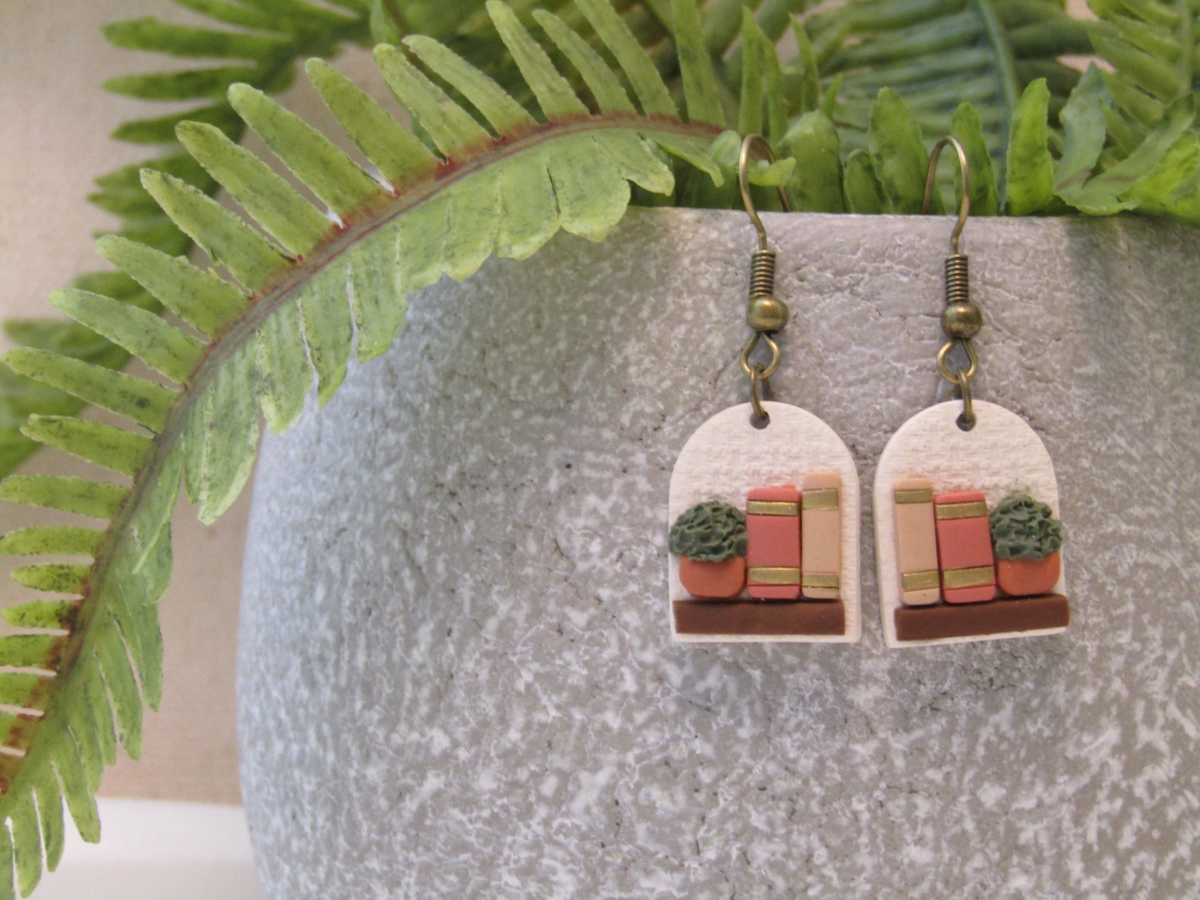 Book Lover Earrings - Choose Your Colors