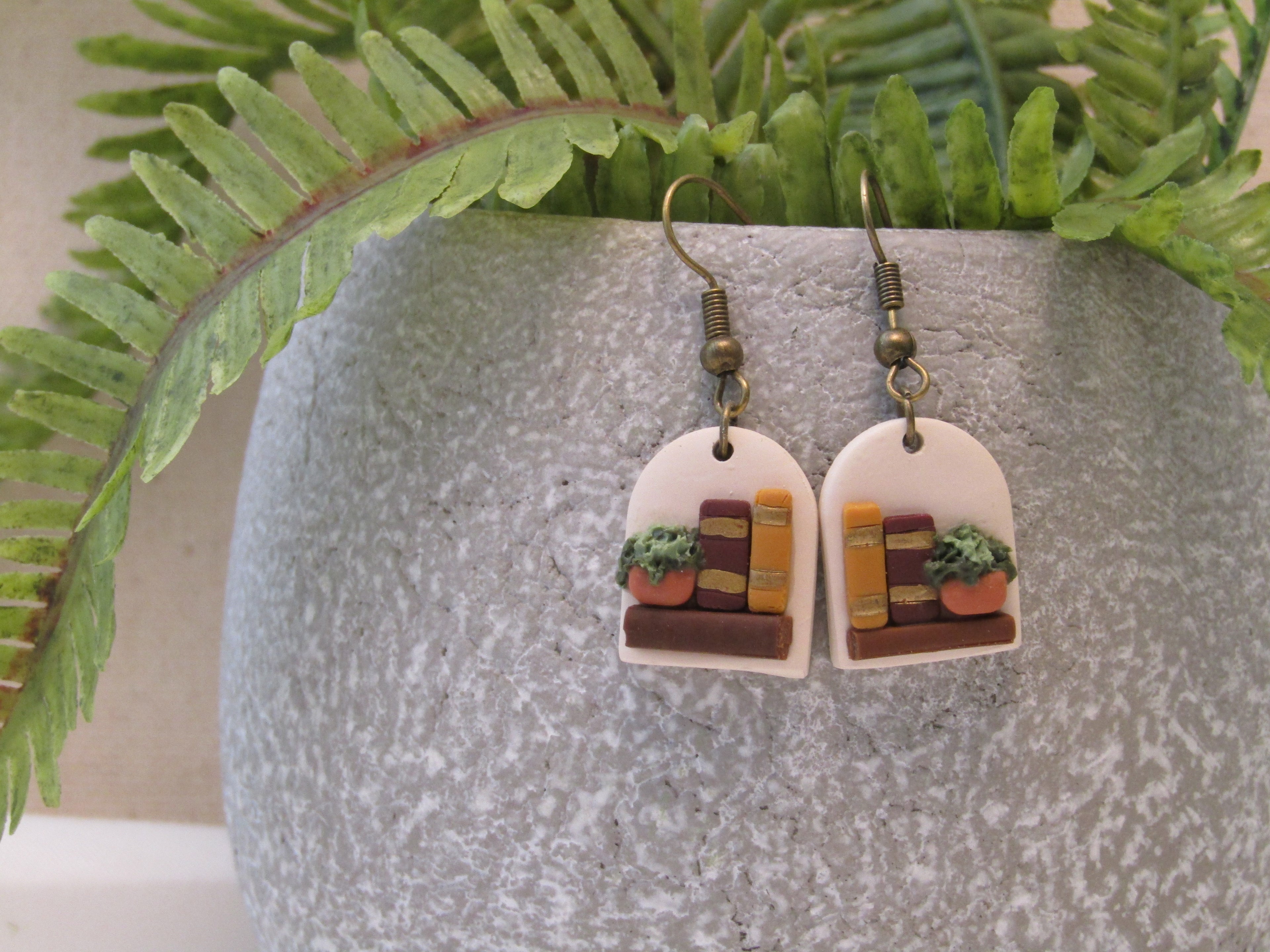 Book Lover Earrings - Choose Your Colors