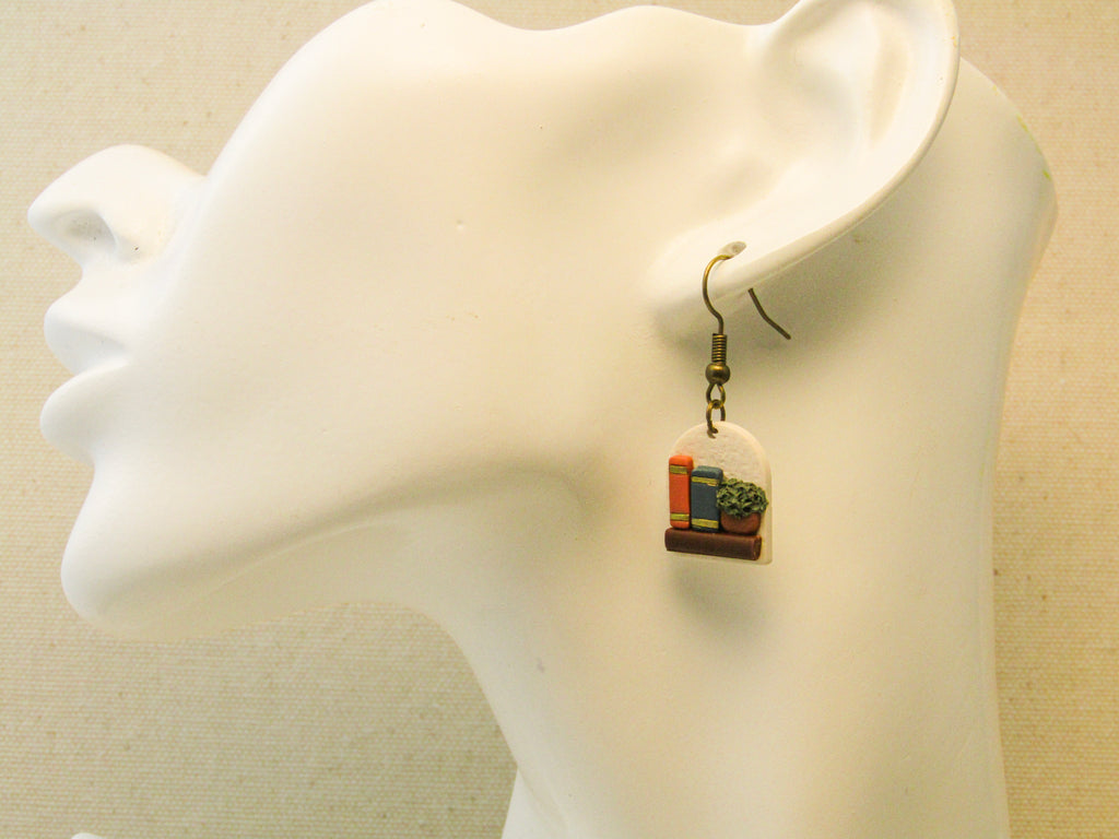 Book Lover Earrings - Choose Your Colors